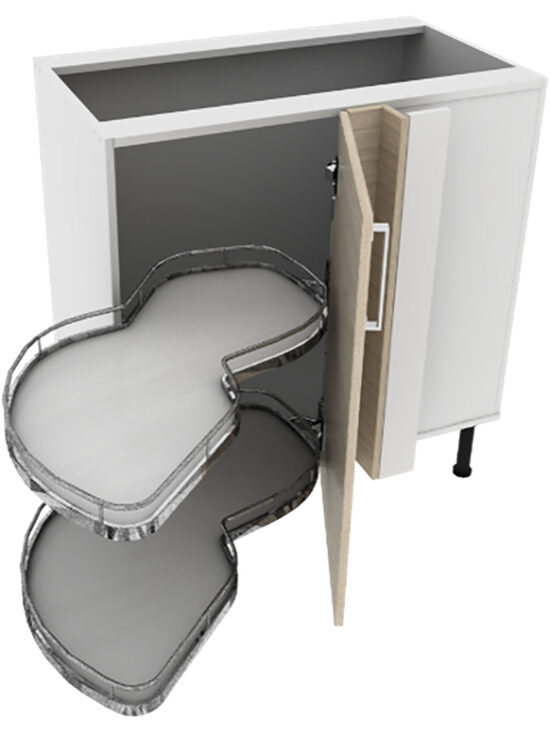 Grīdas stūra skapis