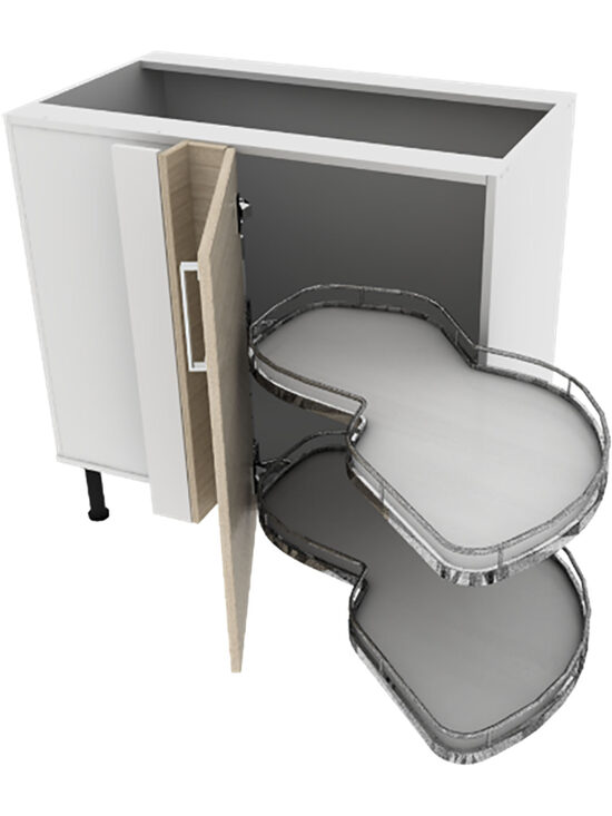 Grīdas stūra skapji