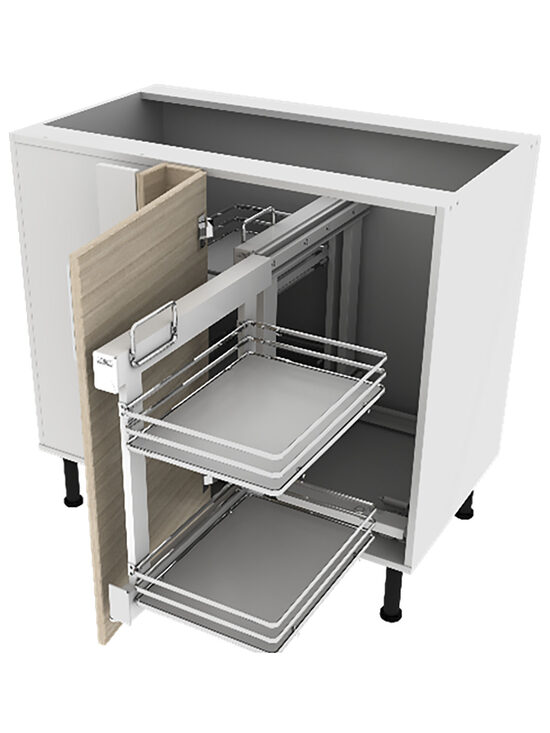 Grīdas stūra skapis