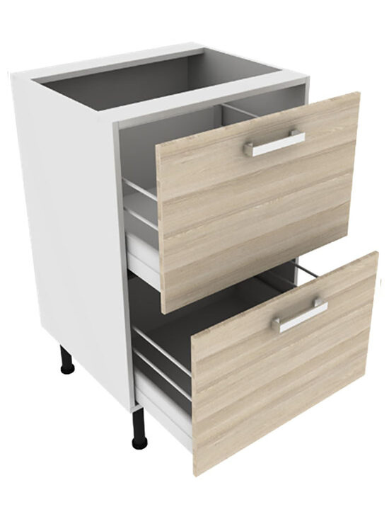 Grīdas skapis ar atvilktnēm 