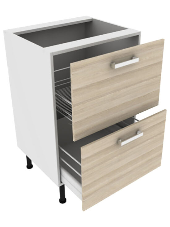 Grīdas skapis ar atvilktnēm 